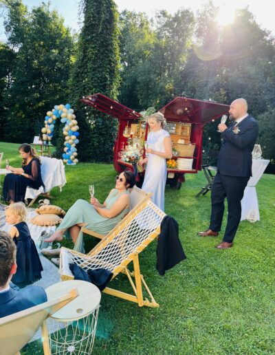 Salute Secco Van mobilní bar