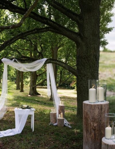 Pravou Svatební koordinace a dekorace